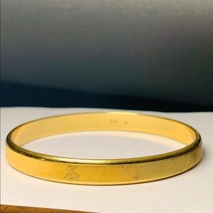 Monet Etched Bangle